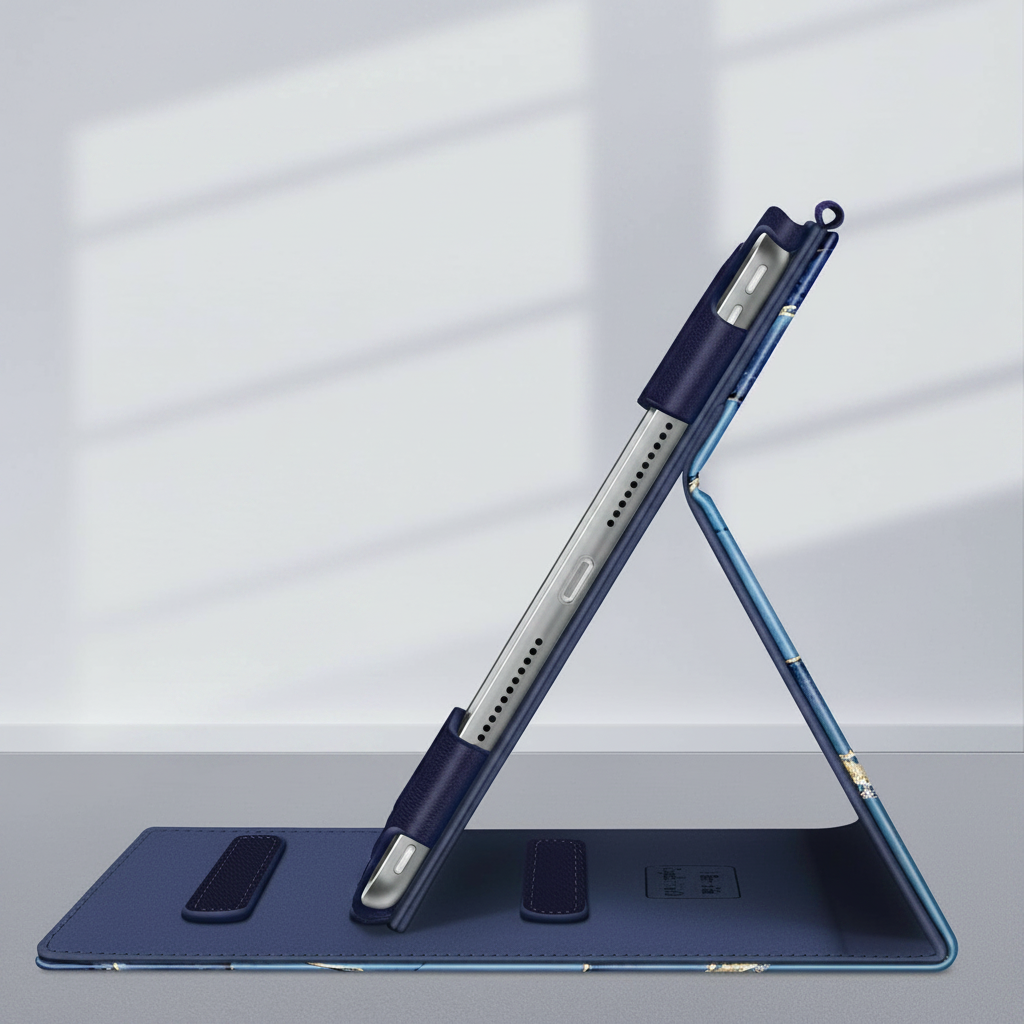 Fintie Case for iPad 9th / 8th / 7th Generation (2021/2020/2019) 10.2 Inch - [Corner Protection] Multi-Angle Viewing Stand Cover with Pocket & Pencil Holder, Auto Sleep Wake, Ocean Marble
