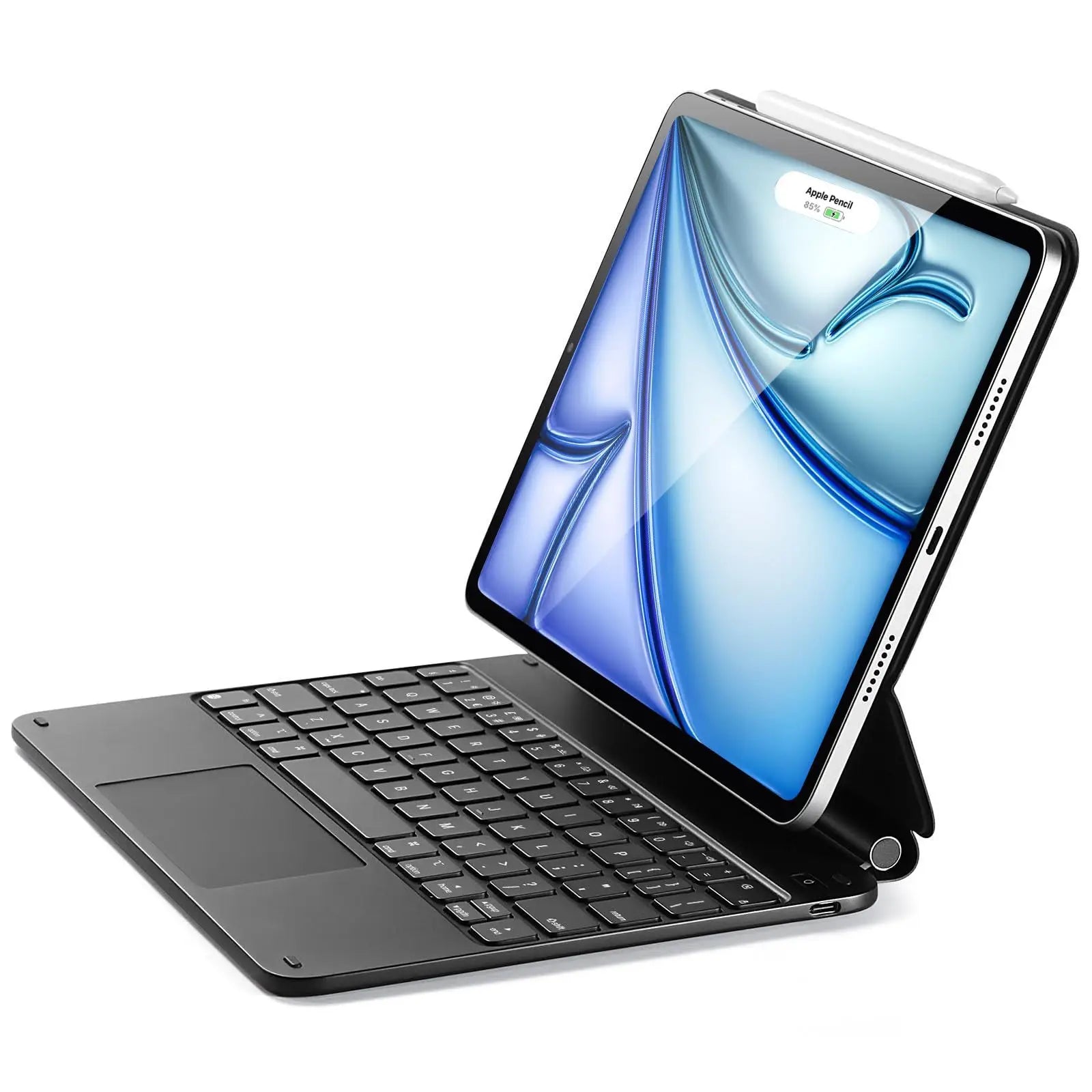 Magic Keyboard for Ipad Keyboard for Ipad Pro 11 13 Air 4 5 6 7 Trackpad Gesture Keyboard Case Magnetic Stand Backlight WY10